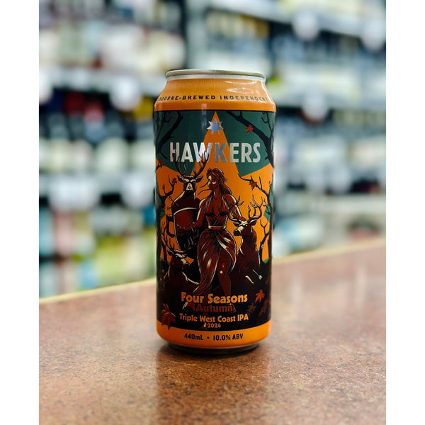 'MIX 6 OR MORE GET 20% OFF' HAWKERS FOUR SEASONS AUTUMN TRIPLE WEST COAST IPA 10% ABV