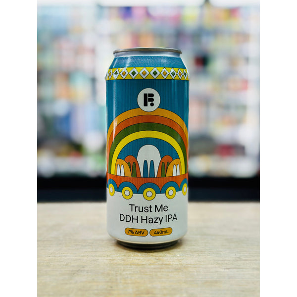 'MIX 6 OR MORE GET 20% OFF' FUTURE BREWING TRUST ME DOUBLE DRY HOPPED HAZY IPA 7% ABV