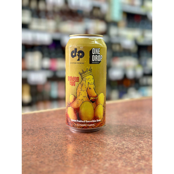 'MIX 6 OR MORE GET 20% OFF' ONE DROP BREWING X DUCKPOND BREWING GOLDEN EGG QUINT FRUITED SMOOTHIE SOUR 5.1% ABV