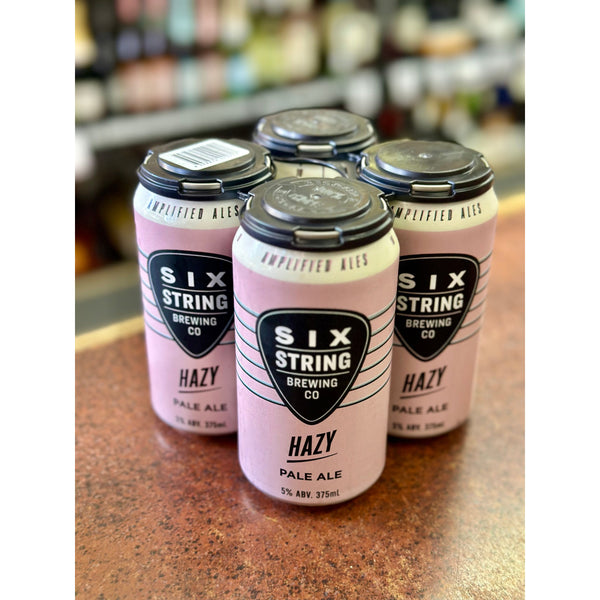 'MIX 4X4 GET 12% OFF' SIX STRINGS BREWING HAZY PALE ALE 5% ABV