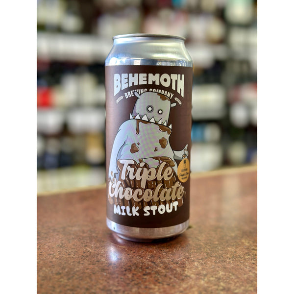 'MIX 6 OR MORE GET 20% OFF' BEHEMOTH BREWING TRIPLE CHOCOLATE MILK STOUT 5.5% ABV