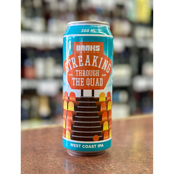 'MIX 6 OR MORE GET 20% OFF' BANKS BREWING STREAKING THROUGH THE QUAD WEST COAST IPA 7.2% ABV