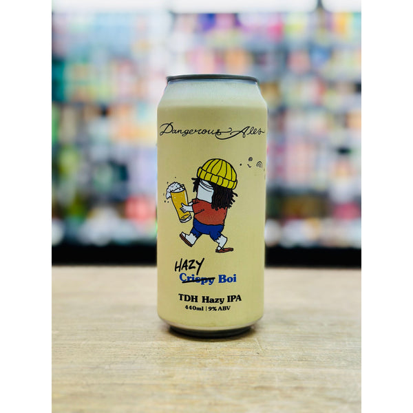 'MIX 6 OR MORE GET 20% OFF' DANGEROUS ALES HAZY BOI TRIPLE DRY HOPPED HAZY IPA 9% ABV