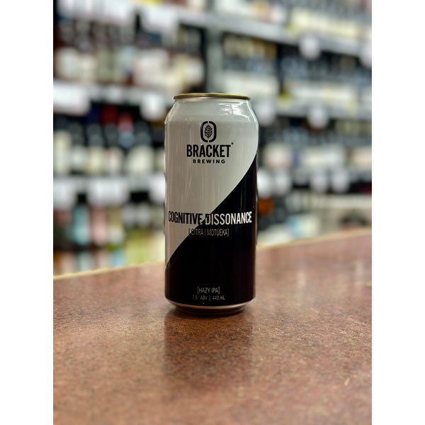 'MIX 6 OR MORE GET 20% OFF' BRACKET BREWING COGNITIVE DISSONANCE HAZY IPA 7.5% ABV