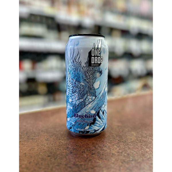 'MIX 6 OR MORE GET 20% OFF' ONE DROP BREWING BLUE BIRD COLD PALE ALE 4.8% ABV