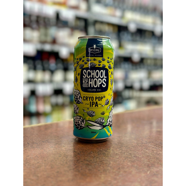 'MIX 6 OR MORE GET 20% OFF' JERVIS BAY BREWING SCHOOL OF HOPS CYRO POP IPA 7% ABV