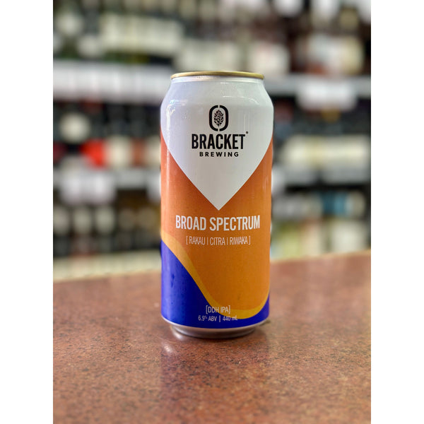 'MIX 6 OR MORE GET 20% OFF' BRACKET BREWING BROAD SPECTRUM DOUBLE DRY HOPPED 6.9% ABV