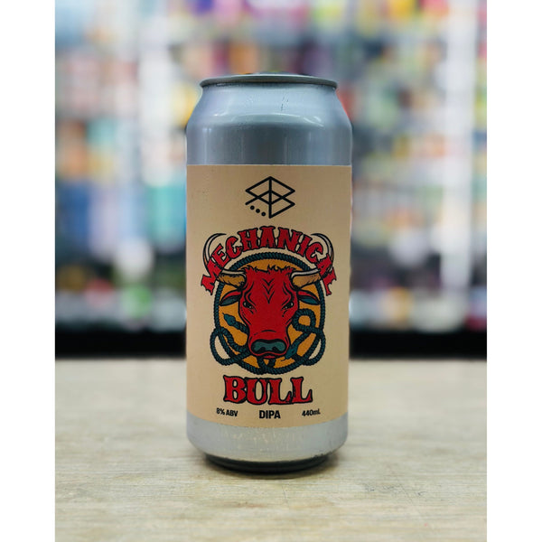 'MIX 6 OR MORE GET 20% OFF' RANGE BREWING MECHANICAL BULL DOUBLE IPA 8% ABV