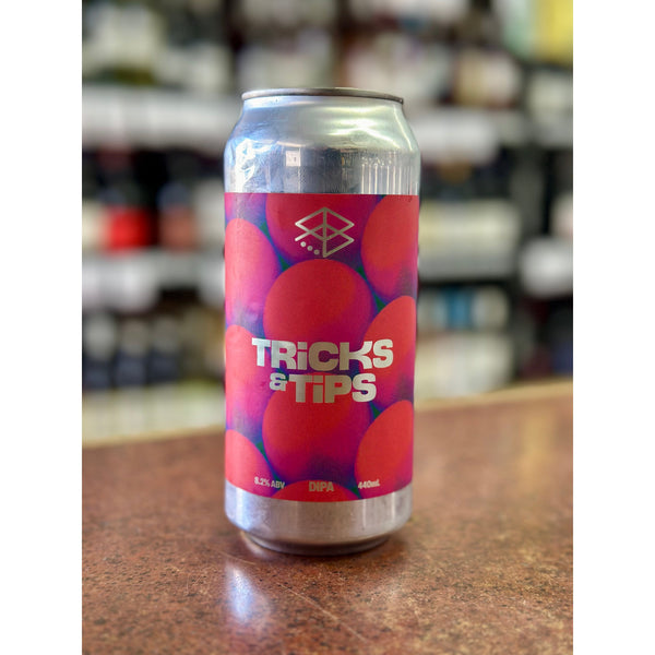 'MIX 6 OR MORE GET 20% OFF' RANGE BREWING TRICKS & TIPS DOUBLE IPA 8.2% ABV