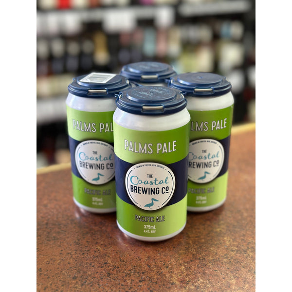 'MIX 4X4 GET 12% OFF' THE COASTAL BREWING CO PALMS PALE PACIFIC ALE 4.4% ABV
