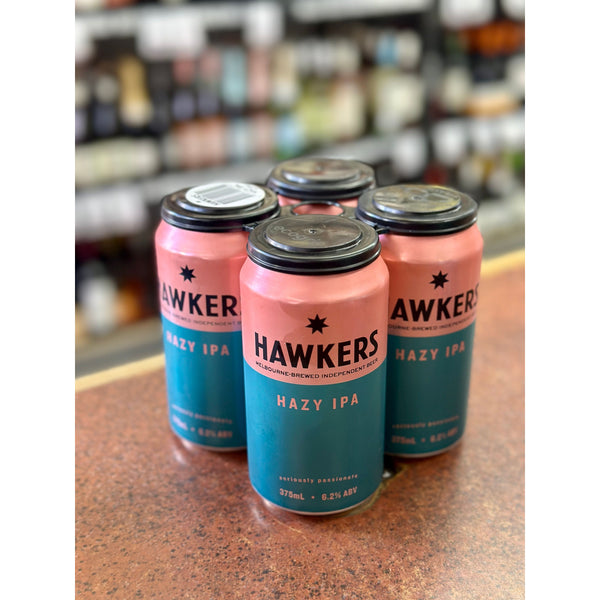 'MIX 4X4 GET 12% OFF' HAWKERS BREWING HAZY IPA 6.2% ABV