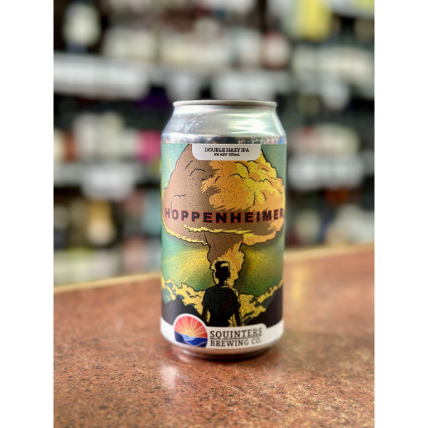'MIX 6 OR MORE GET 20% OFF' SQUINTERS BREWING CO HOPPENHEIMER DOUBLE HAZY IPA 8% ABV