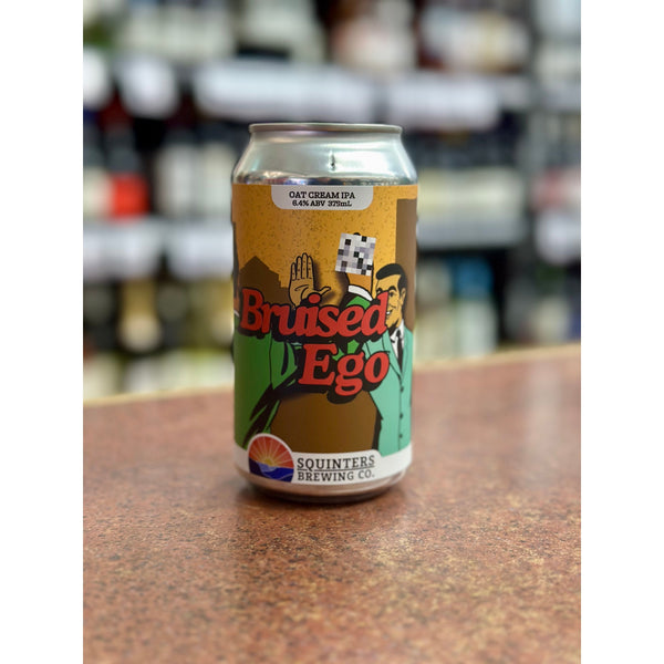 'MIX 6 OR MORE GET 20% OFF' SQUINTERS BREWING CO BRUISED EGO OAT CREAM IPA 6.4% ABV