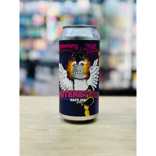 'MIX 6 OR MORE GET 20% OFF' BEHEMOTH BREWING X MOTO SONORA BREWING PUTEKETEKE HAZY IPA 6.8% ABV