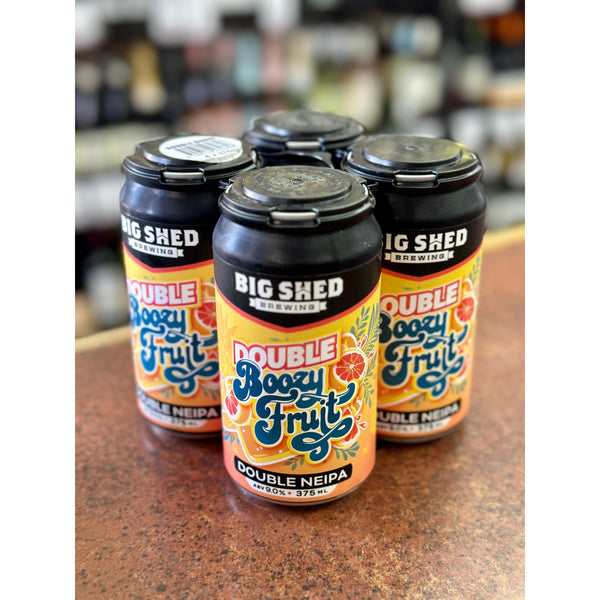 'MIX 4X4 GET 12% OFF' BIG SHED BREWING DOUBLE BOOZY FRUIT DOUBLE NEW ENGLAND IPA 9% ABV