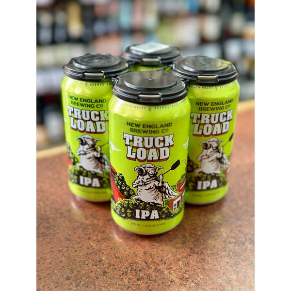 'MIX 4X4 GET 12% OFF' NEW ENGLAND BREWING TRUCK LOAD IPA 6.2% ABV