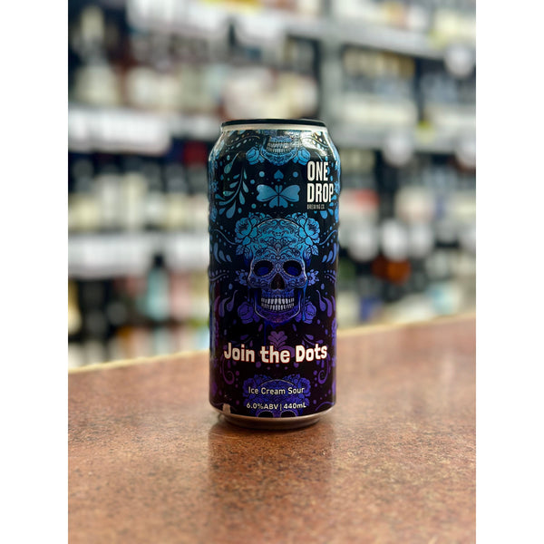 'MIX 6 OR MORE GET 20% OFF' ONE DROP BREWING JOIN THE DOTS ICE CREAM SOUR 6% ABV