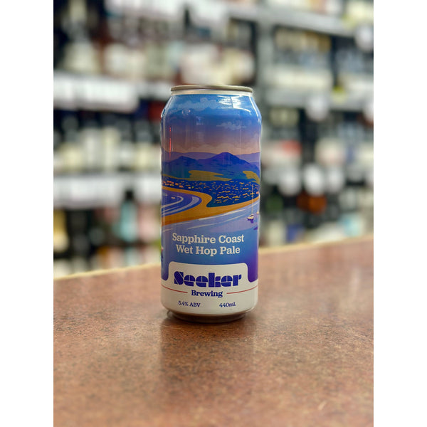 'MIX 6 OR MORE GET 20% OFF' SEEKER BREWING SAPPHIRE COAST WET HOP PALE 5.4% ABV