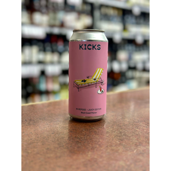 'MIX 6 OR MORE GET 20% OFF' KICKS BREWING IN REPOSE WEST COAST PILSNER 5.7% ABV