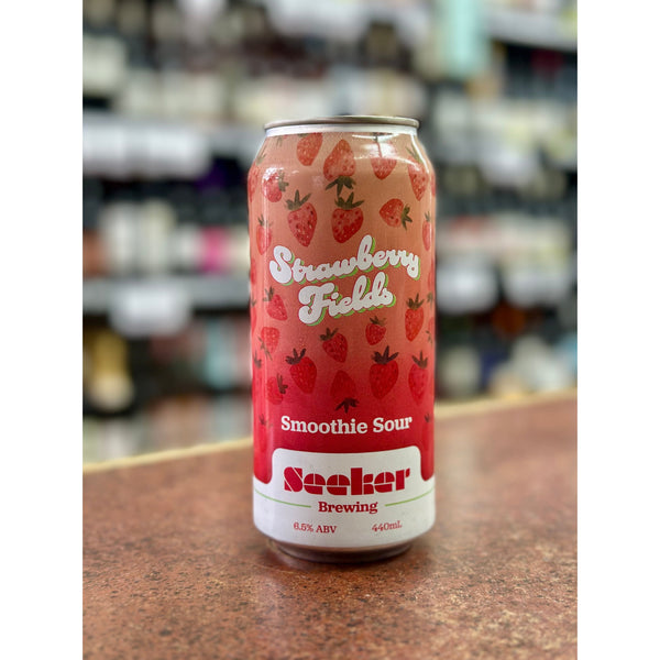 'MIX 6 OR MORE GET 20% OFF' SEEKER BREWING STRAWBERRY FIELDS SMOOTHIE SOUR 6.5% ABV