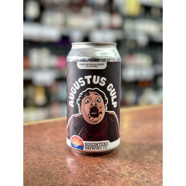 'MIX 6 OR MORE GET 20% OFF' SQUINTERS BREWING CO AUGUSTUS GULP CHOC NUTELLA STOUT 5.5% ABV