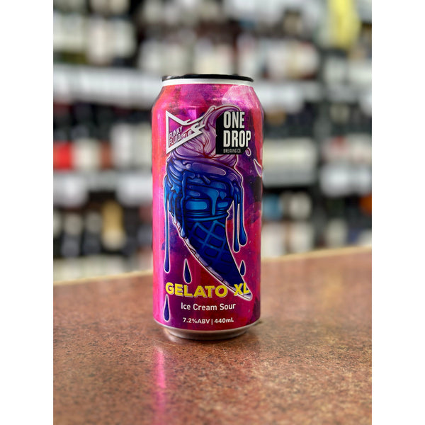'MIX 6 OR MORE GET 20% OFF' ONE DROP BREWING X FUNKY LIQUID BREWING GELATO XL ICE CREAM SOUR 7.2% ABV