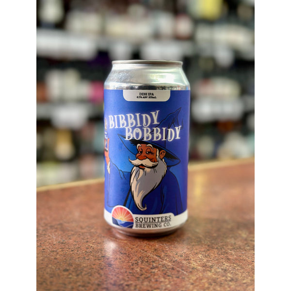 'MIX 6 OR MORE GET 20% OFF' SQUINTERS BREWING CO BIBBIDY BOBBIDY DOUBLE DRY HOPPED IPA 6.7% ABV