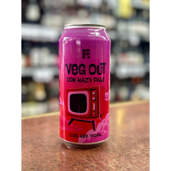 'MIX 6 OR MORE GET 20% OFF' FUTURE BREWING VEG OUT DOUBLE DRY HOPPED HAZY PALE 5.5% ABV