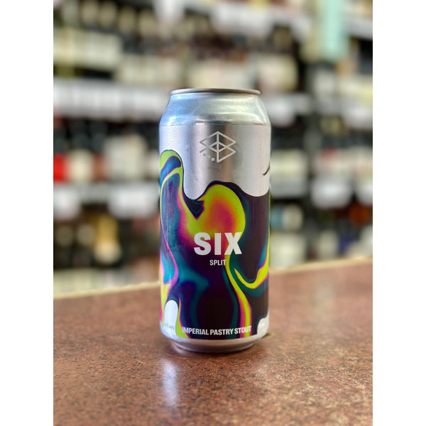 'MIX 6 OR MORE GET 20% OFF' RANGE BREWING 'SIX' SPLIT IMPERIAL PASTRY STOUT 10.8% ABV