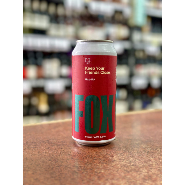'MIX 6 OR MORE GET 20% OFF' FOX FRIDAY KEEP YOUR FRIENDS CLOSE HAZY IPA 6.8% ABV