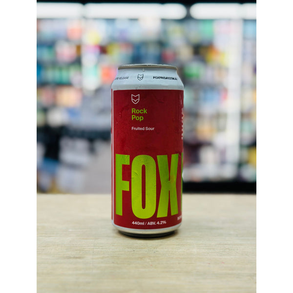 'MIX 6 OR MORE GET 20% OFF' FOX FRIDAY ROCK POP FRUITED SOUR 4.2% ABV