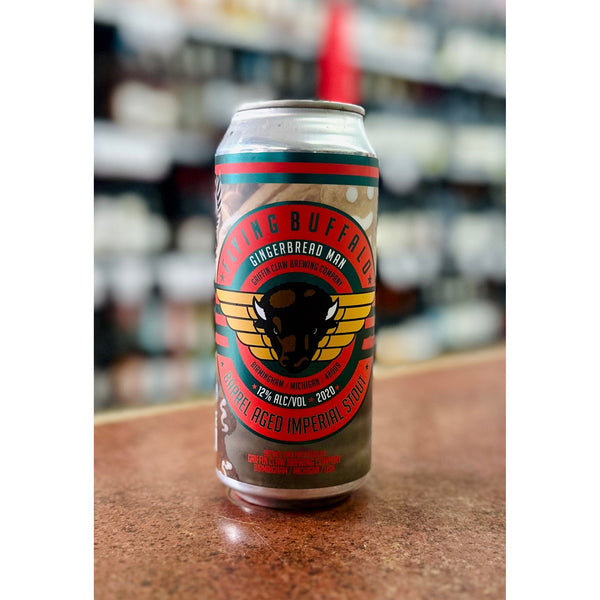 FLYING BUFFALO 2020 GINGERBREAD MAN BARREL AGED IMPERIAL STOUT 12% ABV