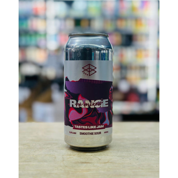 'MIX 6 OR MORE GET 20% OFF' RANGE BREWING TASTES LIKE JAM SMOOTHIE SOUR 5% ABV