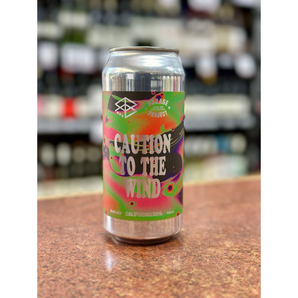 'MIX 6 OR MORE GET 20% OFF' RANGE BREWING X GARAGE PROJECT CAUTION TO THE WIND CALI DOUBLE IPA 9.4% ABV