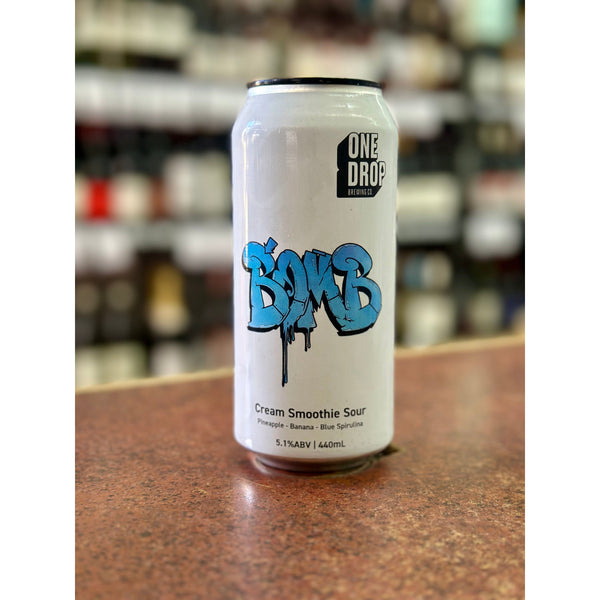 'MIX 6 OR MORE GET 20% OFF' ONE DROP BREWING BOMB CREAM SMOOTHIE SOUR 5.1% ABV
