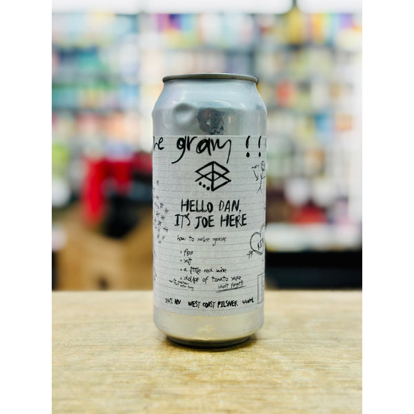 'MIX 6 OR MORE GET 20% OFF' RANGE BREWING HELLO DAN, IT'S JOE HERE WEST COAST PILSNER 5.4% ABV