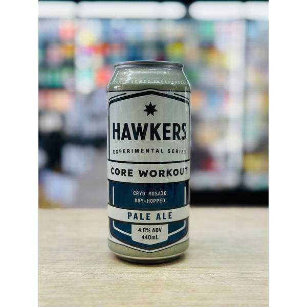 'MIX 6 OR MORE GET 20% OFF' HAWKERS BREWING CORE WORKOUT CRYO MOSAIC DRY HOPPED PALE ALE 4.8% ABV