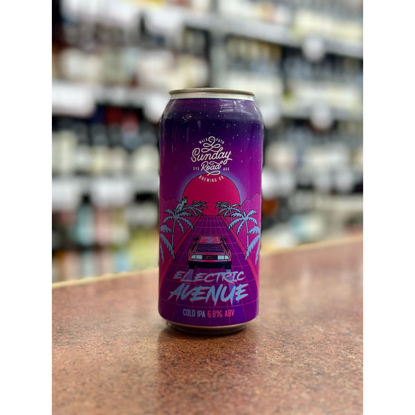'MIX 6 OR MORE GET 20% OFF' SUNDAY ROAD ELECTRIC AVENUE COLD IPA 6.8% ABV