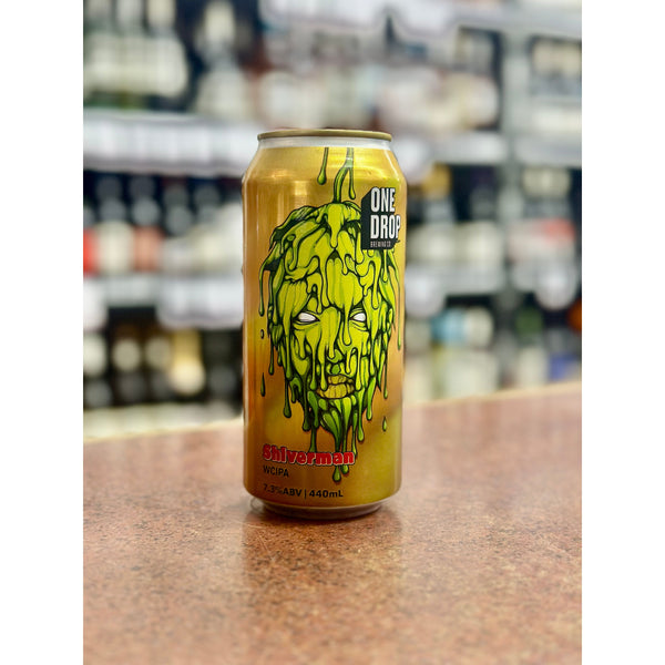 'MIX 6 OR MORE GET 20% OFF' ONE DROP BREWING SHIVERMAN WEST COAST IPA 7.3% ABV