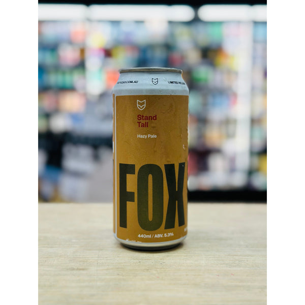 'MIX 6 OR MORE GET 20% OFF' FOX FRIDAY STAND TALL HAZY PALE 5.3% ABV