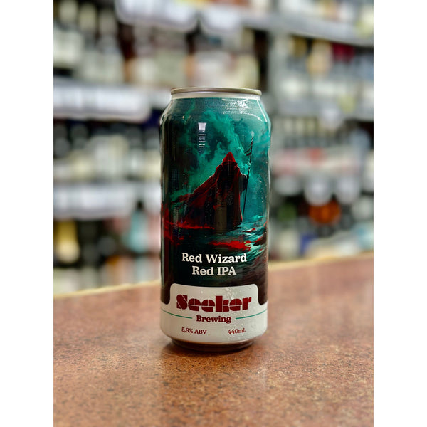'MIX 6 OR MORE GET 20% OFF' SEEKER BREWING RED WIZARD RED IPA 5.8% ABV