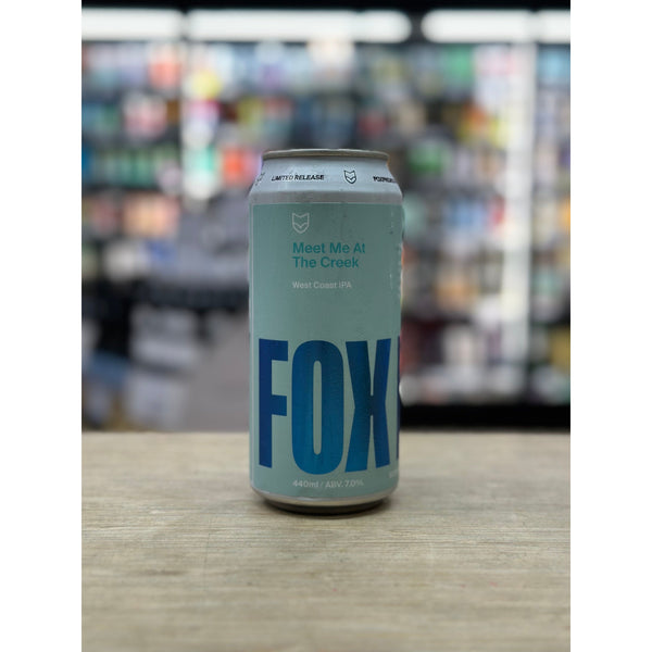 'MIX 6 OR MORE GET 20% OFF' FOX FRIDAY MEET ME AT THE CREEK WEST COAST IPA 7% ABV