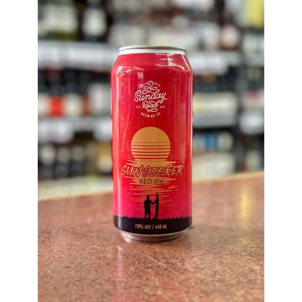 'MIX 6 OR MORE GET 20% OFF' SUNDAY ROAD BREWING SUN SEEKER RED IPA 7% ABV