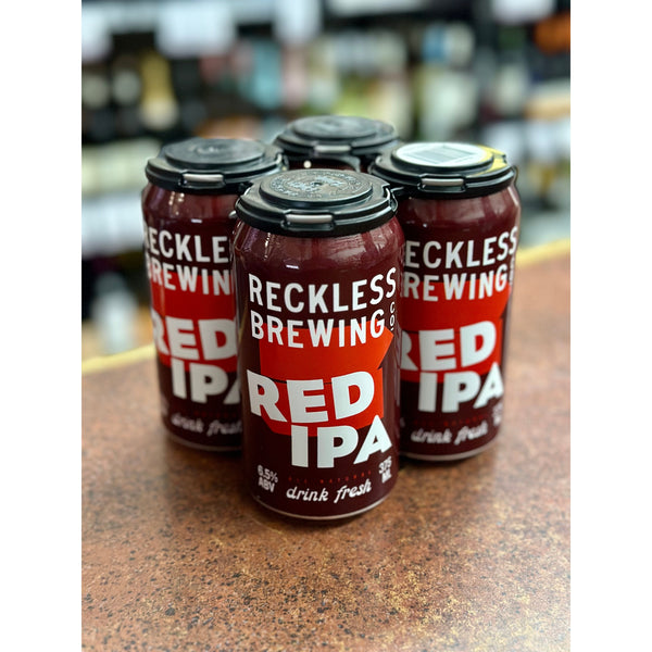'MIX 4X4 GET 12% OFF' RECKLESS BREWING RED IPA 6.5% ABV