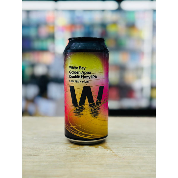 'MIX 6 OR MORE GET 20% OFF' WHITE BAY BREWING GOLDEN APEX DOUBLE HAZY IPA 8.8% ABV