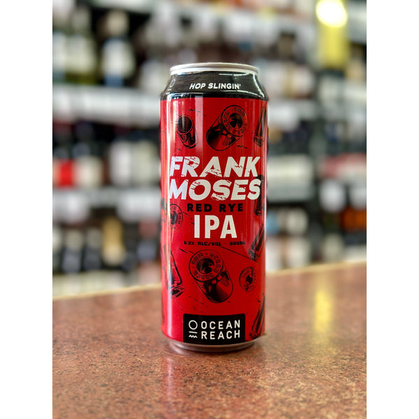 'MIX 6 OR MORE GET 20% OFF' OCEAN REACH BREWING FRANK MOSES RED RYE IPA 5.3% ABV