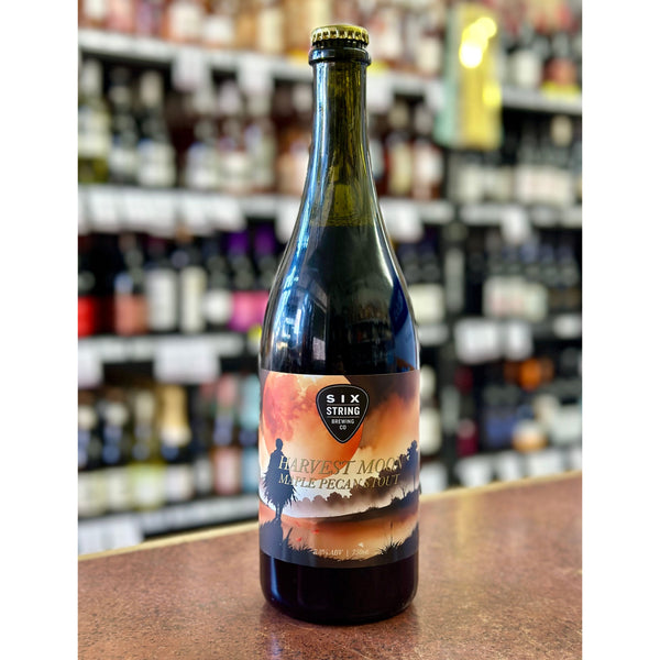 'MIX 6 OR MORE GET 20% OFF' SIX STRINGS BREWING HARVEST MOON MAPLE PECAN STOUT 750ML 8.8% ABV