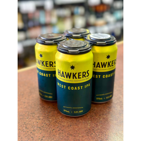 'MIX 4X4 GET 12% OFF' HAWKERS BREWING WEST COAST IPA 7.2% ABV