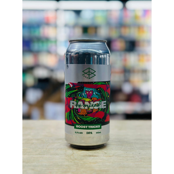 'MIX 6 OR MORE GET 20% OFF' RANGE BREWING BOOST TRICKS DOUBLE IPA 8.2% ABV