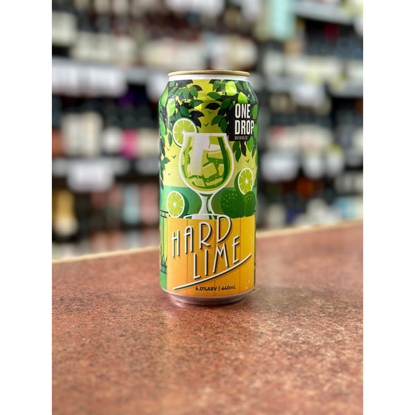 'MIX 6 OR MORE GET 20% OFF' ONE DROP BREWING HARD LIME 6% ABV